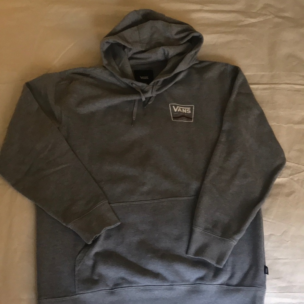 Vans gray pullover hoodie